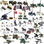 Блокировка Военная серия пушка строительные блоки для автомобилей Обучающие игрушки развивающие интересы детей подарок для военной модели