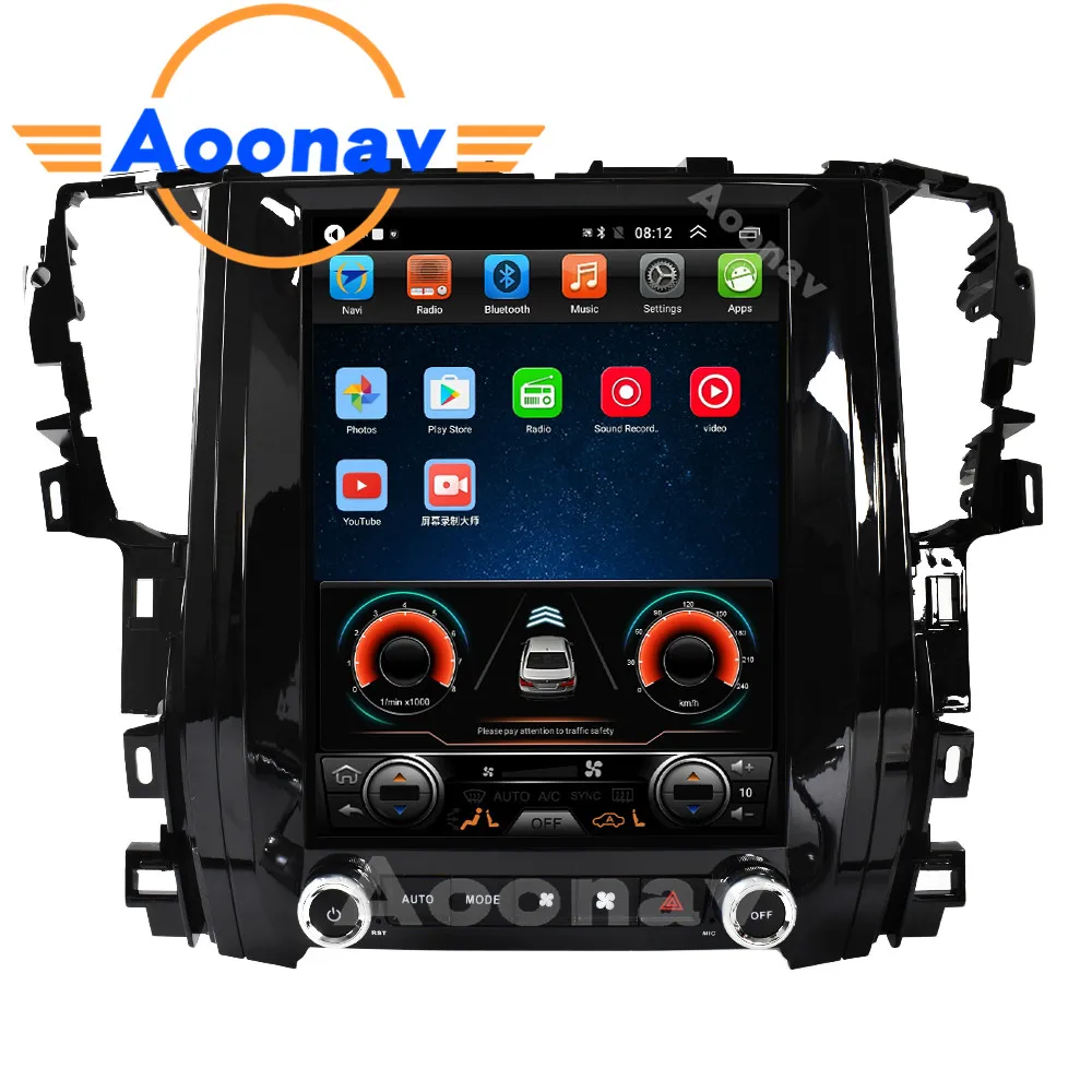Автомобильный мультимедийный плеер в стиле Tesla с GPS навигацией для TOYOTA Alphard AH30 2015