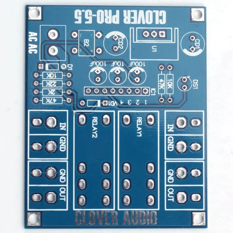 Двойной OMRON Реле 7812 + UPC1237 динамик защиты доска комплект для HIFI DIY AC 12-24 |