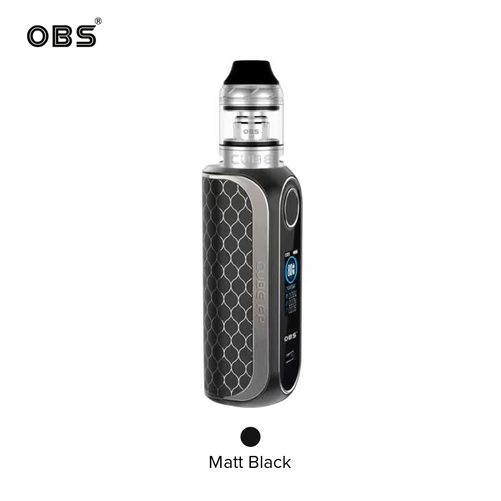 Оригинальный комплект OBS Cube FP 4 мл 18650 Ом M1 Box Kit 80 Вт макс. выход | Электроника