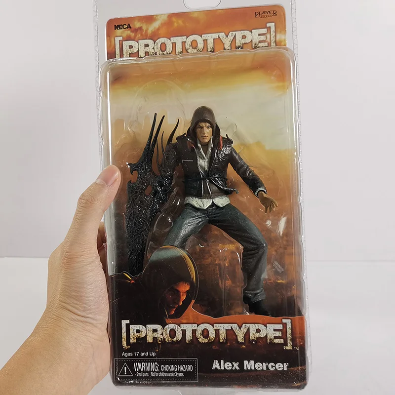 NECA прототип Алекса Мерсер 7 дюймов экшн-фигурка Коллекционная модель игрушка |
