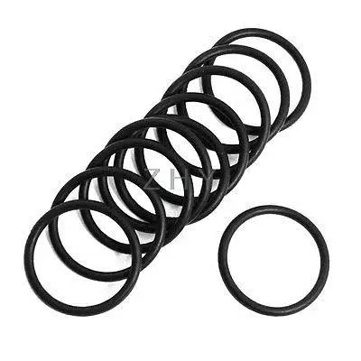 23mm External Dia. 2mm Thickness Oil Seal O Rings Gaskets Black 10pcs | Строительство и ремонт