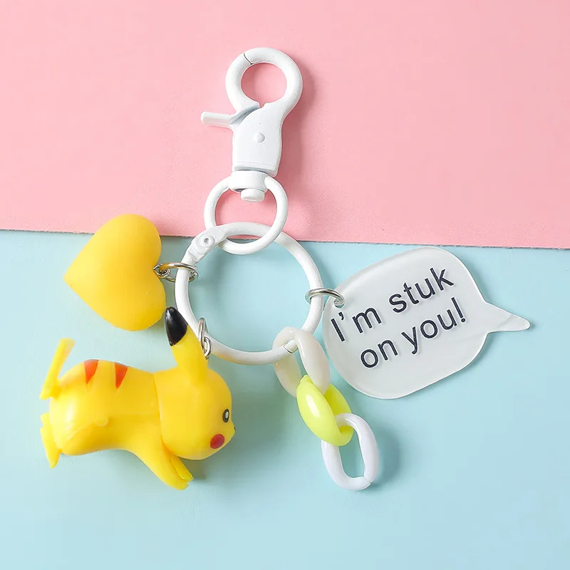 2019 новый высококачественный мультяшный милый брелок &quotПикачу&quot в стиле аниме с