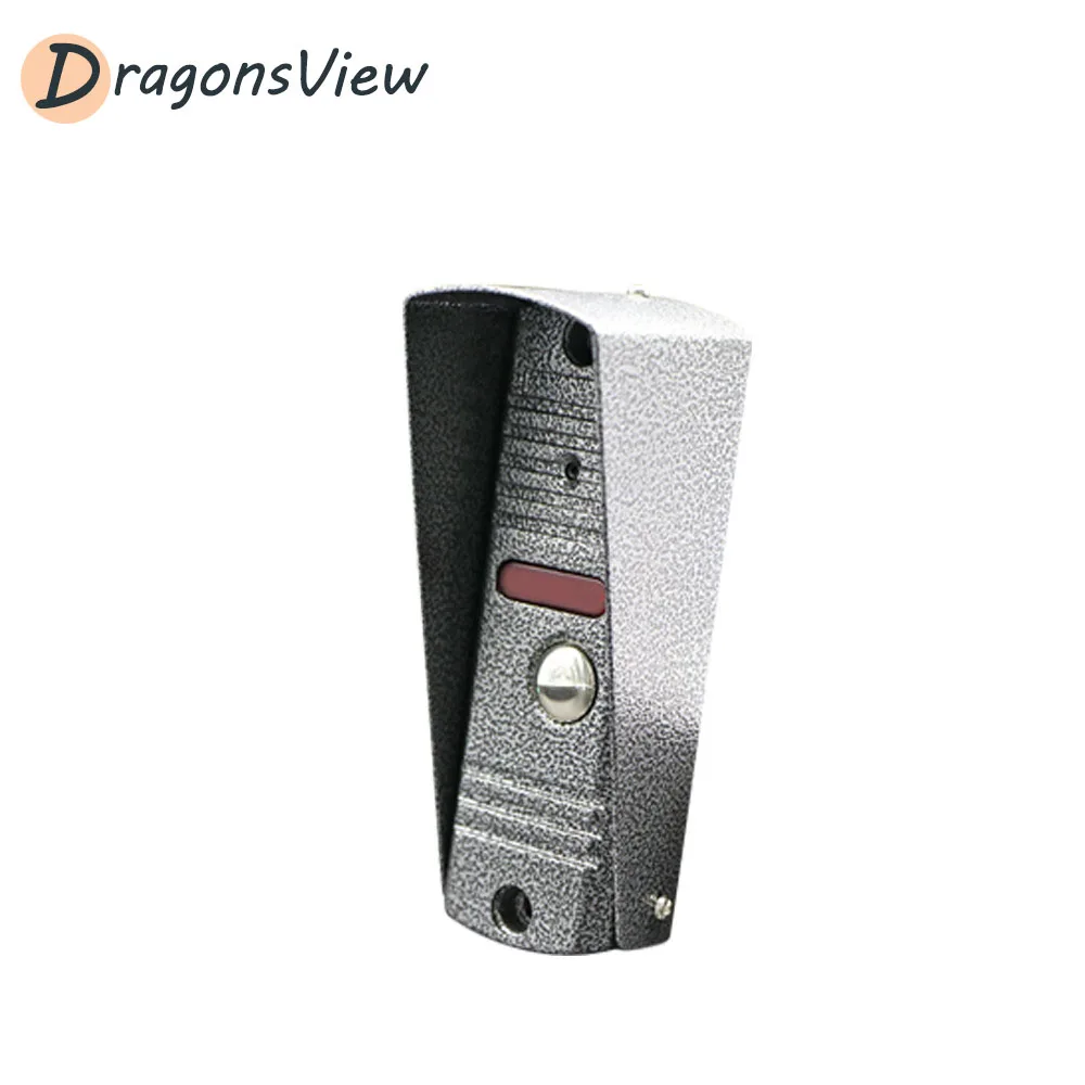 

Dragonsview Video Intercom with Motion Sensor Entry Security 4 Apartment Video Door Phone Intercom System with 2 Cameras 1200TVL
