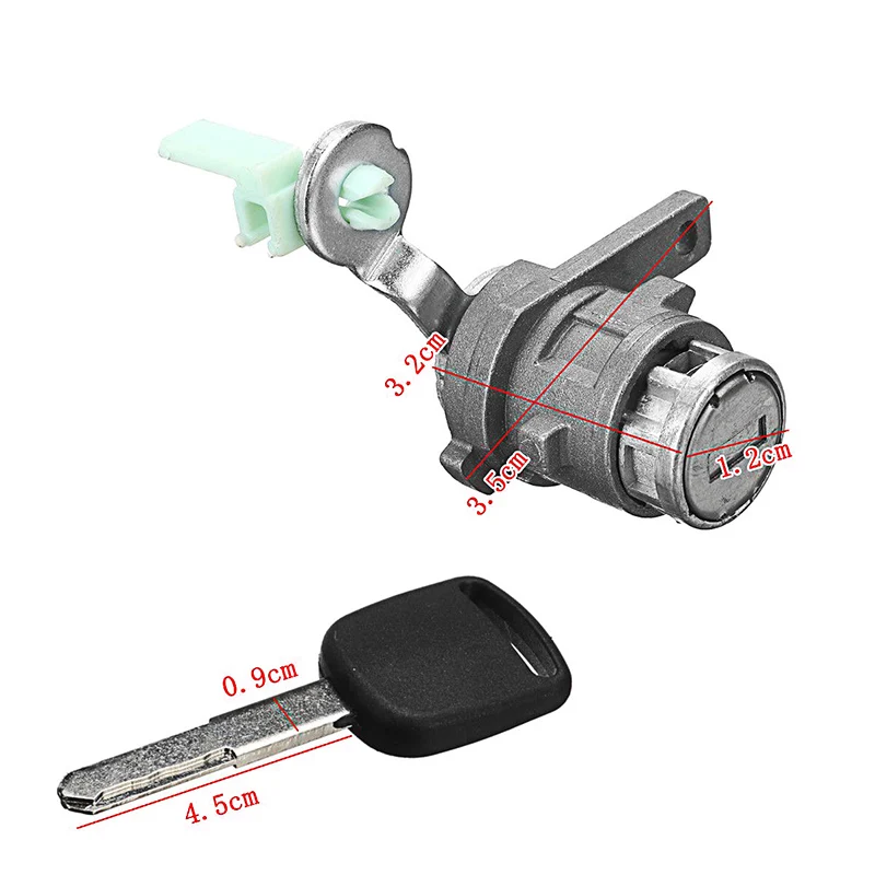 Левый Драйвер передняя сторона 4 двери Автомобильный Дверной замок цилиндр OEM