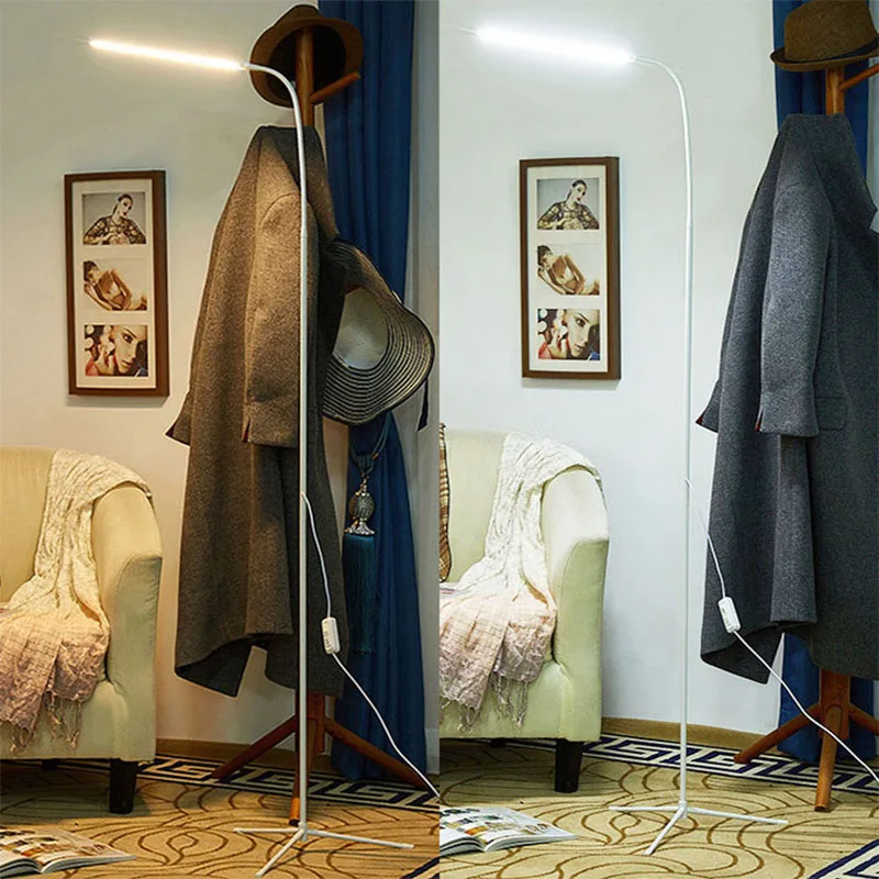 Напольная светодиодная лампа с регулируемой яркостью портативный