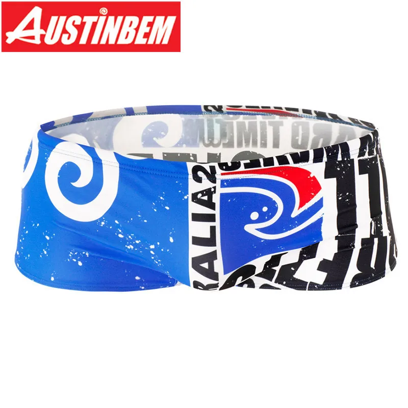 Austinbem короткий чемодан, Мужская одежда для плавания, s Traje De Bano Hombre, Мужская одежда для плавания, разноцветные трусы, мужские s Maillot De Bain Homme