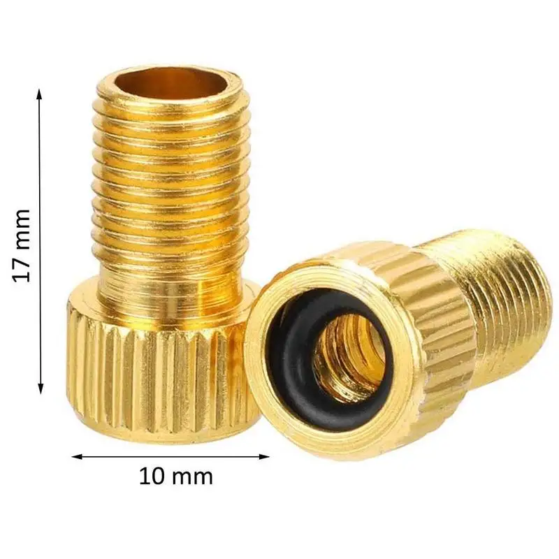

5Pcs Bicycle Adapter Converts Presta to Schrader Tool Trachea Adapter Converter Bicycle Accessories Bike Wheel T9Y1