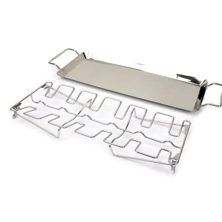 Многофункциональная 14 ячеек для духовки барбекю гриля из нержавеющей стали| |