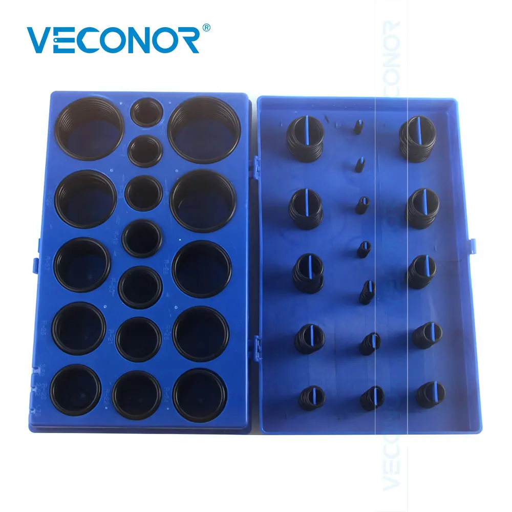 

Top Quality 419 PCS 419pcs High Temperature Transmission Kit Part Rubber Seal Assortment O-Ring Seals Set Nitrile Rubber