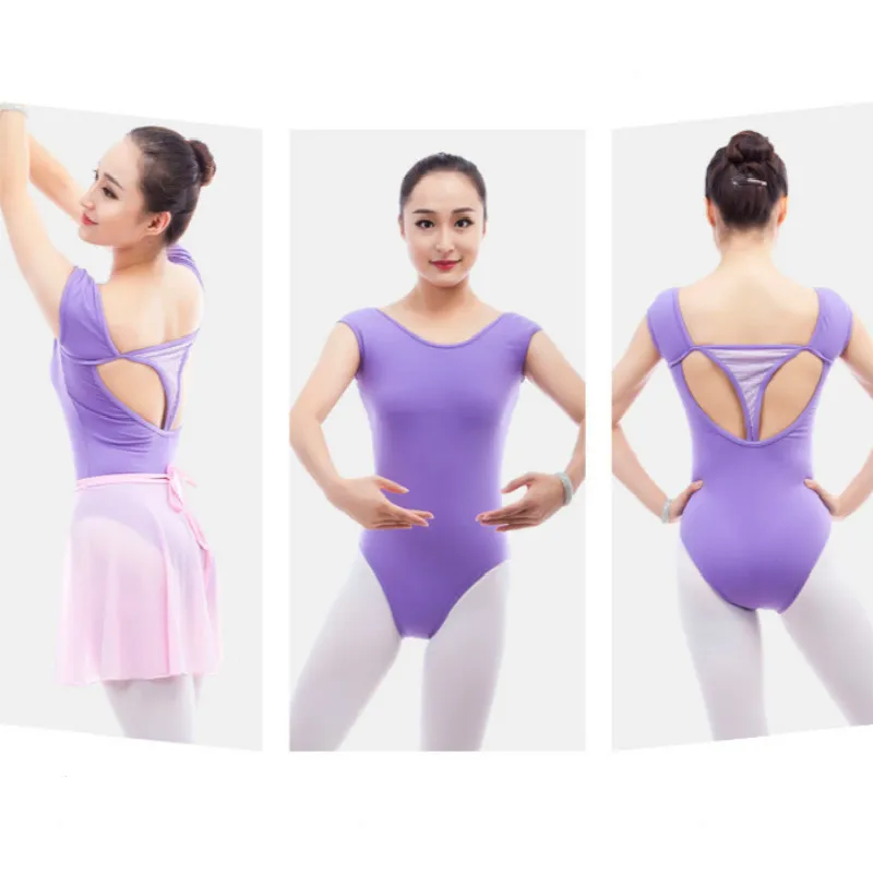 Гимнастическое трико без рукавов для взрослых Балетная пачка профессиональное