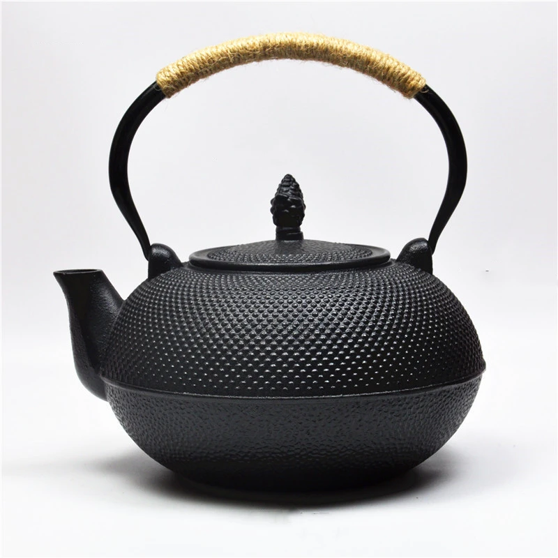 Античный Железный чайник из нержавеющей стали для заварки чая чай улун 600/800/1200 мл