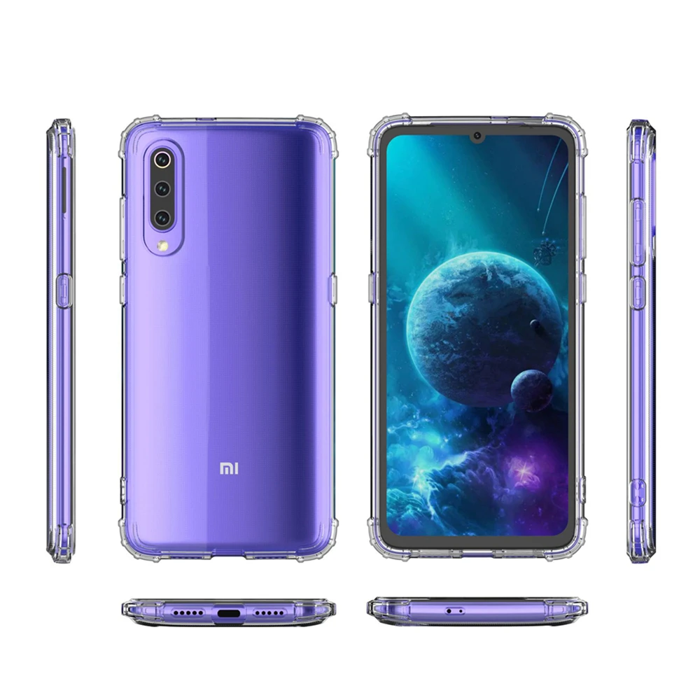 Прочный мягкий чехол для телефона Xiaomi Mi 10 9T Pro 9 8 SE Note A3 A2 Lite PocoPhone F1 F2 X2 Тонкая