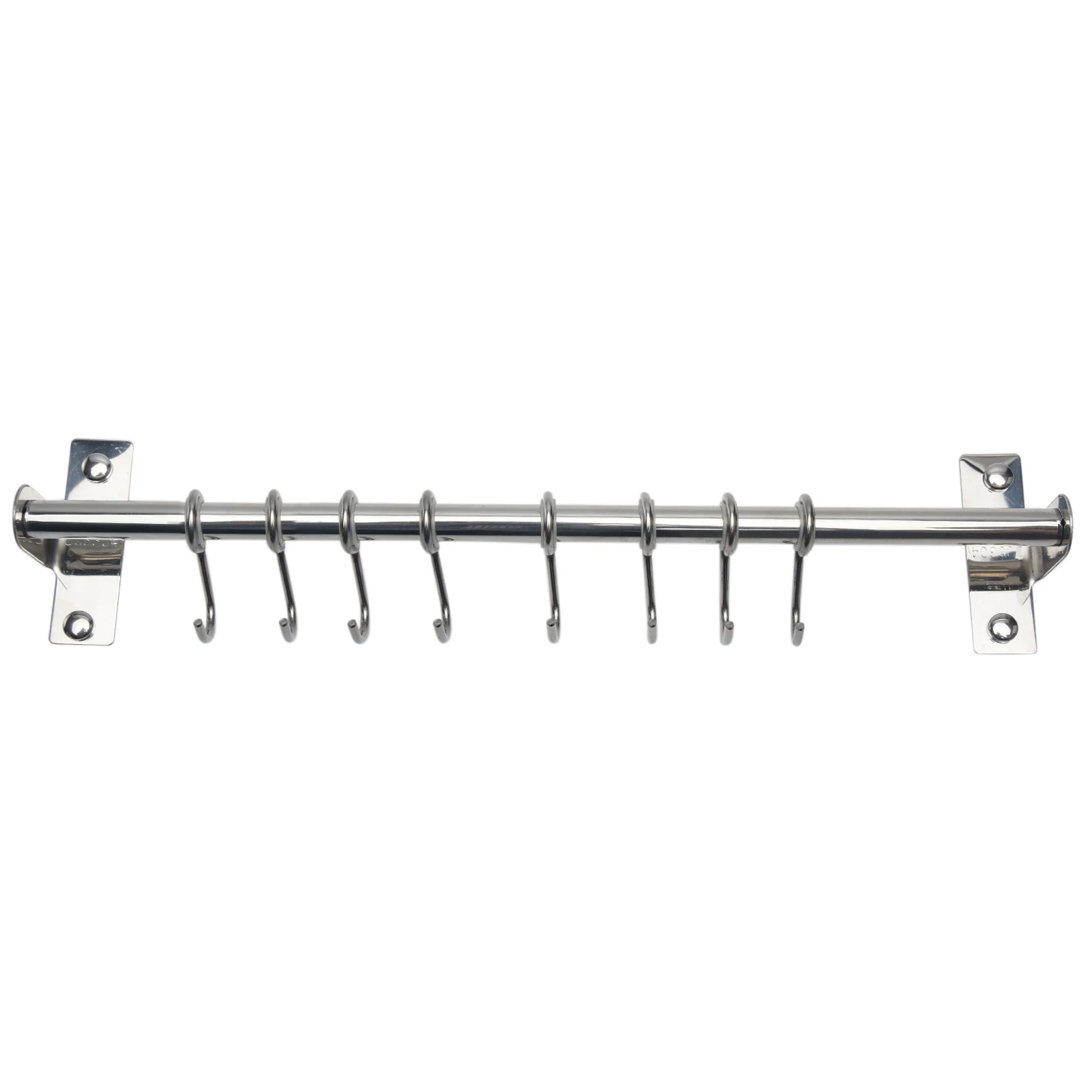 

Home Organizer Stainless Steel Holder Storage Rack Pan Pot Screw Fixed Punch Free Utensils Hanger Wall Mounted Tools Hanging