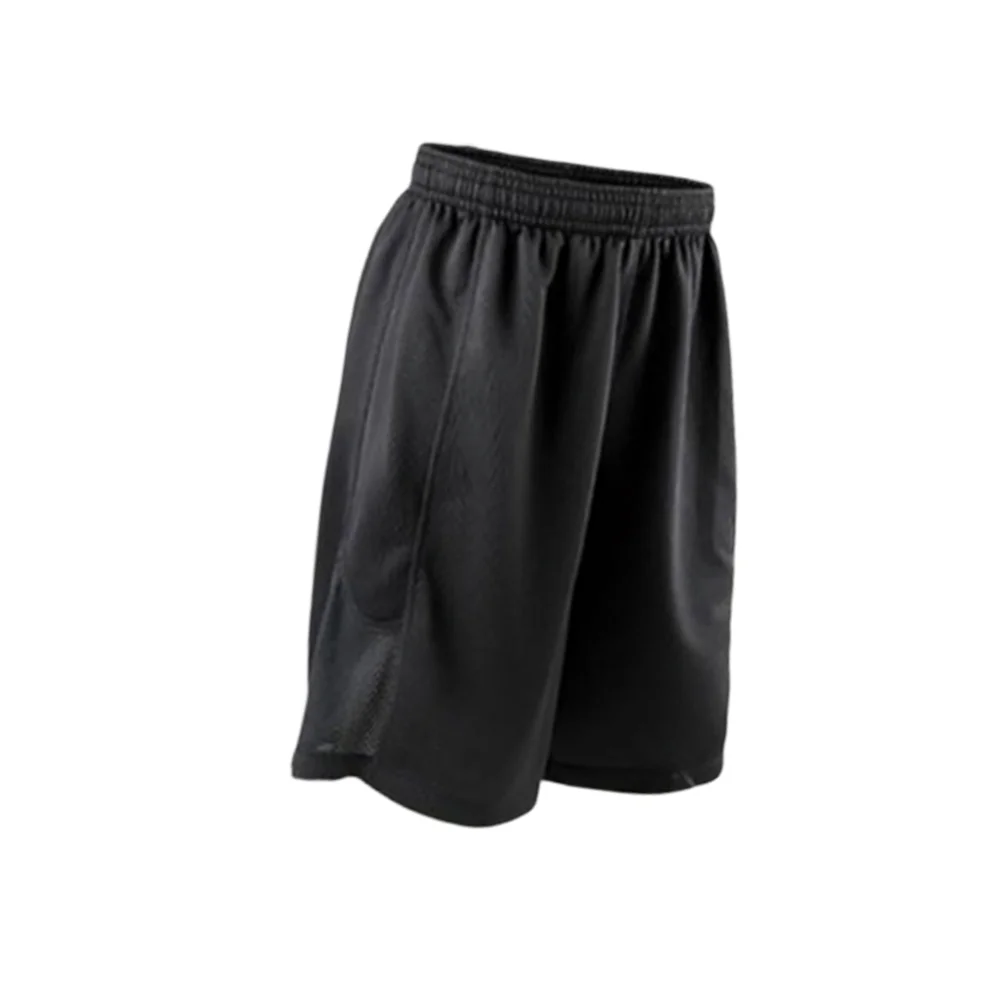 

Шорты мужские спортивные быстросохнущие, дышащие штаны для бега и фитнеса, профессиональные, черные (размер)