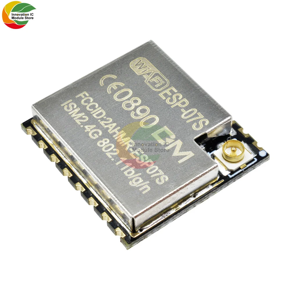 ESP8266 ESP-07S Wireless Module Serial Port to Transceiver Development Board 2.4GHz WIFI Antenna IPEX Interface Arduino | Электронные