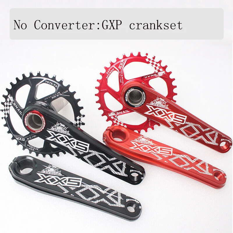 Улитка MTB Chainset смещение 6 мм 30T/T 32/34T передняя Звездочка 170 горный шатун для