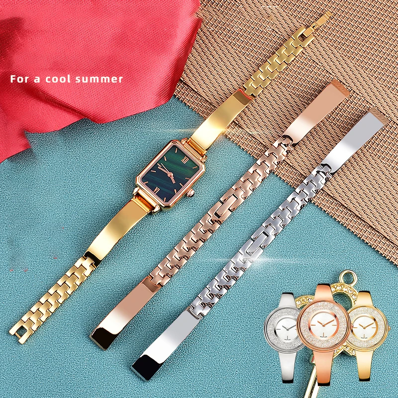 Браслет из нержавеющей стали 316L для женских часов Swarovski Armani цепочка 5269250 прочной