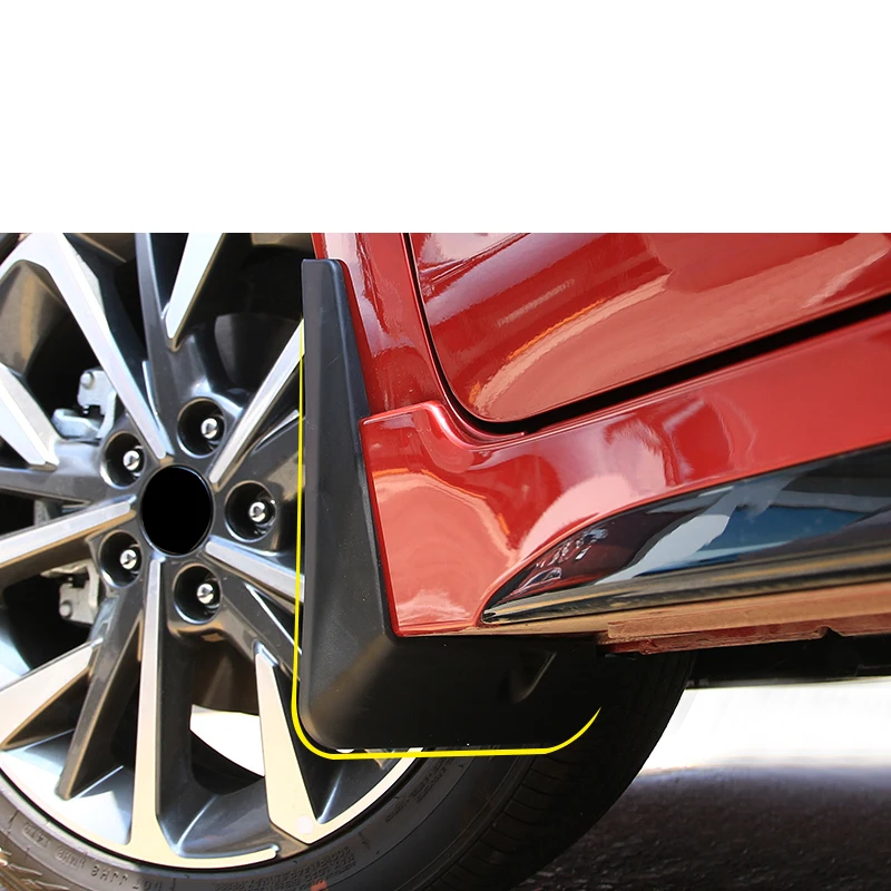 Lsrtw2017 Abs автомобильный брызговик для Kia K3 Kia Cerato салонные молдинги аксессуары