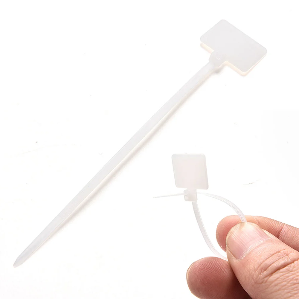 100 шт. многофункциональные нейлоновые бирки для галстуков самоблокирующиеся