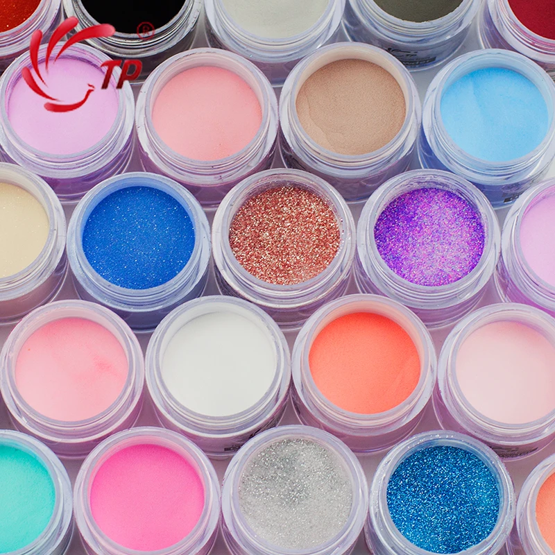 Погружная пудра для дизайна ногтей Система погружения пудры Зимние Цвета 107