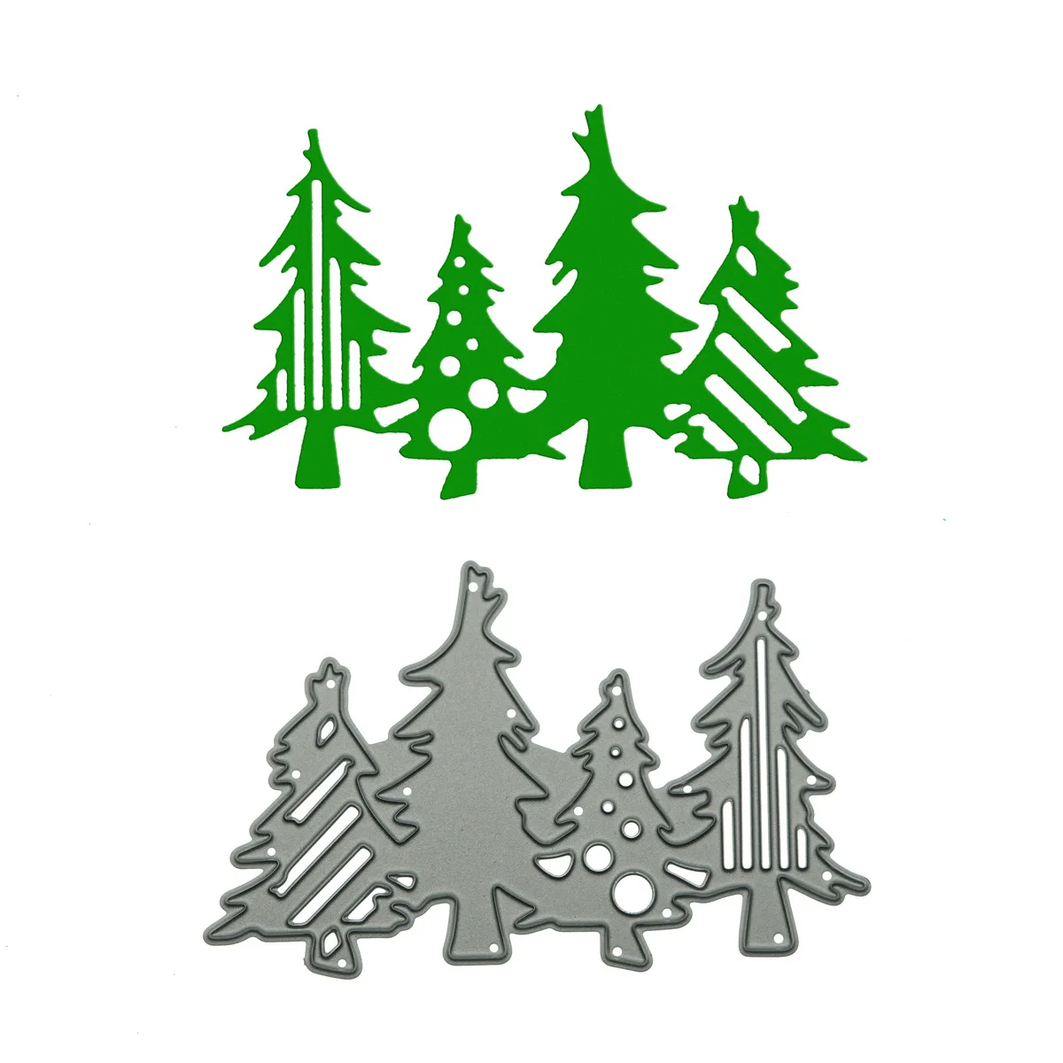 

Pine Trees Pattern Scrapbooking Metal Cutting Dies Invitation Card Album Decorating Craft Paper Cutter Mold