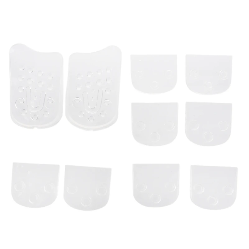

ASDS-Pair of growing silicone heel sole mixed gel (5 Segment silicone insole).