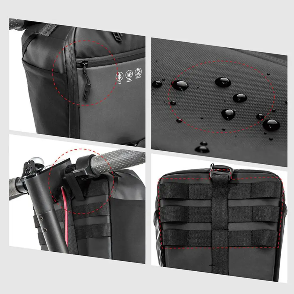 

Large Capacity Storage Bag Hanging Front Pouch Carrying Bag Fit for Xiaomi M365 Electric Scooter
