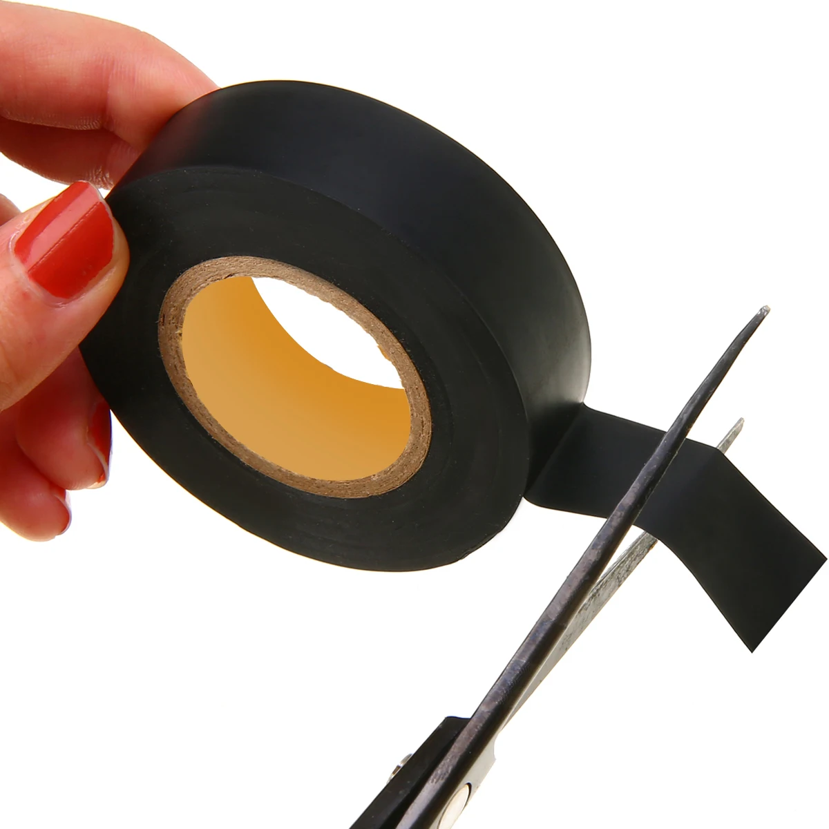 

1 Roll Black PVC Electrical Tape Flame Retardent Insulation Adhesive Tape 17mm*25m For Electrical Power Tool