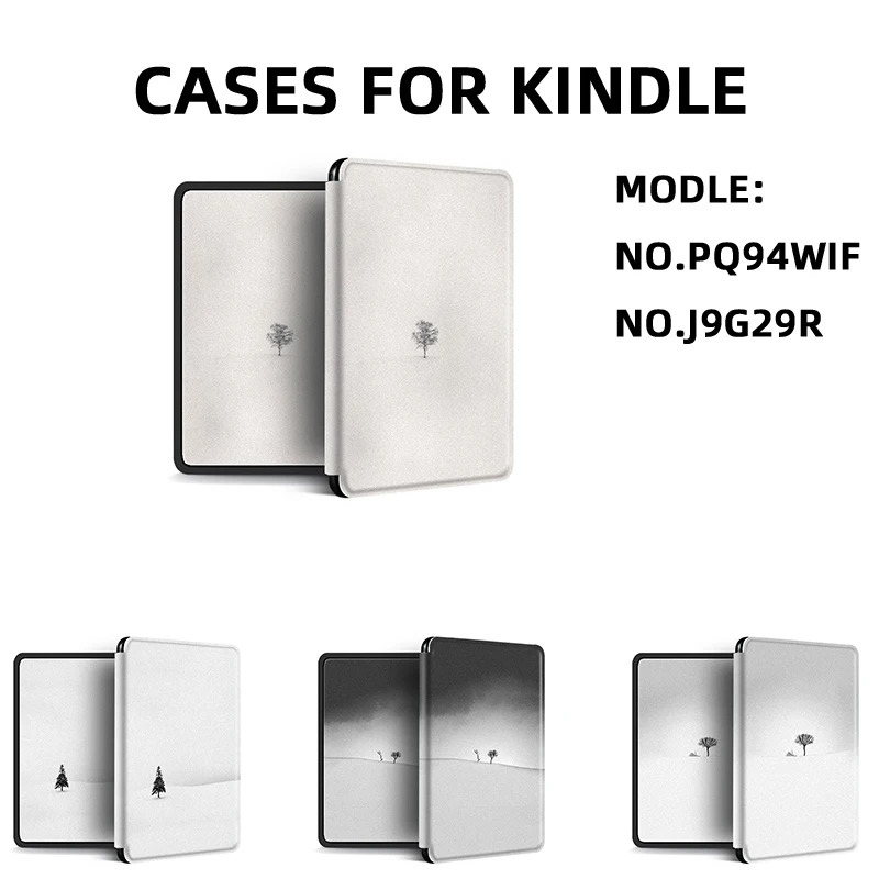 

A Tree Simple Protective for E-book Kindle 2019 2018 Protective Capa for KPW4 Case Para Tablet for for Kindle 658