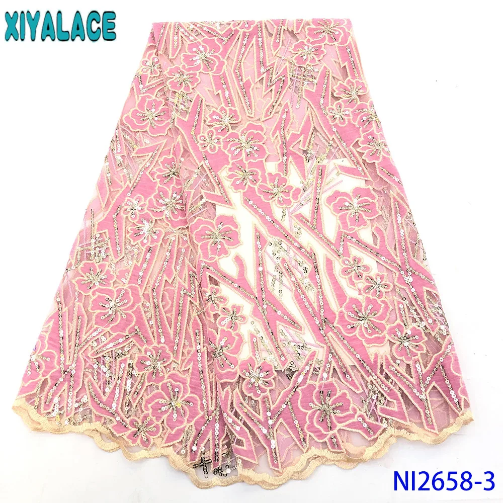 2019 Высокая качественная французская кружевная ткань Новый Бархатная с кружево