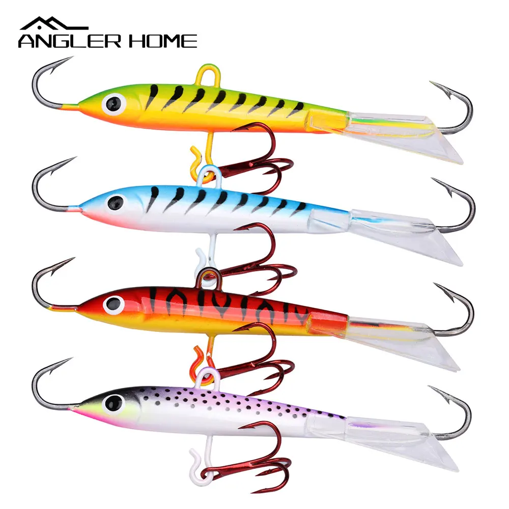 

Angler Home Winter Ice Fishing Lure Balancer Pike Fishing Bait Jigging Rap with a Minnow Profile 8.3cm 18g