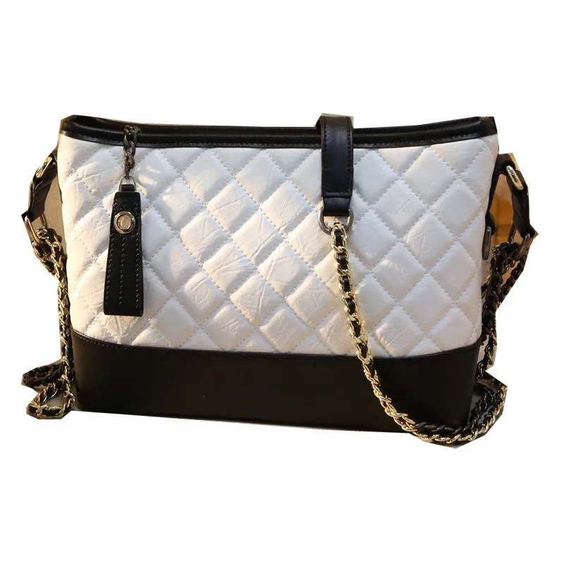 

2021 new women's bag sheepskin bag Lingge chain bag wandering Bag Mini Single Shoulder Messenger leather Bucket Bag purses