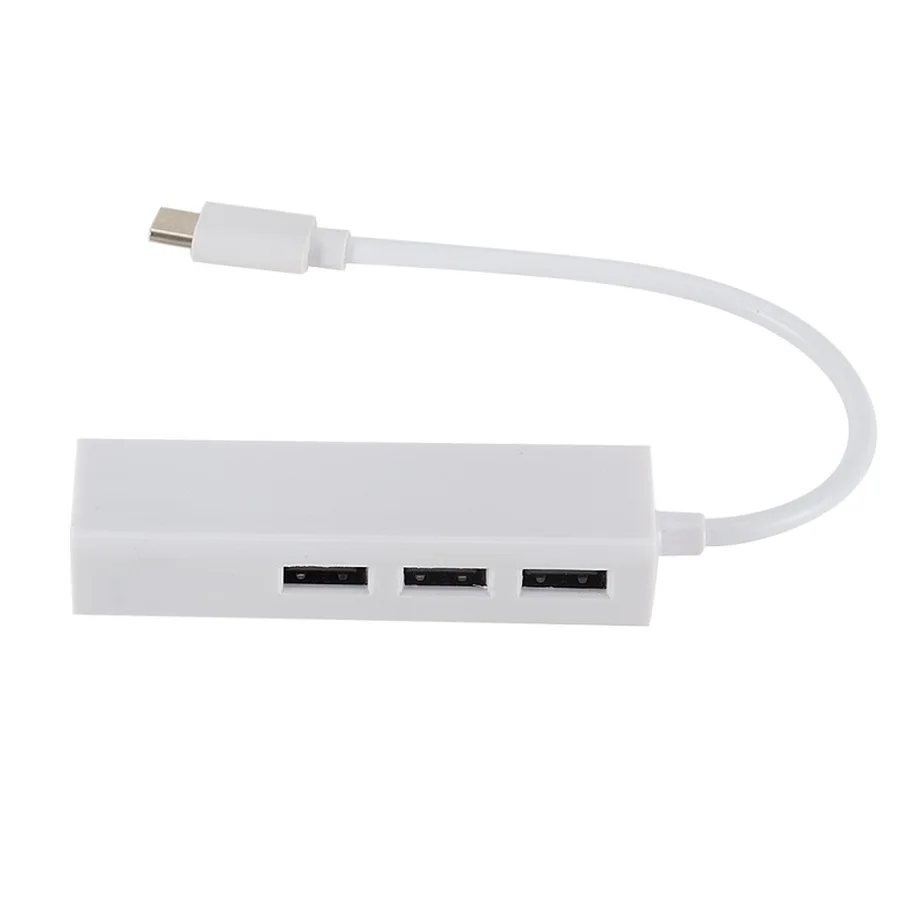 Griwbeou USB 3 1 порт type c на usb хаб RJ45 100 Мбит/с ethernet адаптер с разъемами типа и 2 0