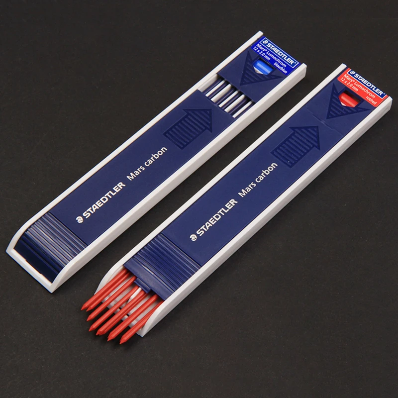Staedtler графические механические карандаши свинцовые синие/красные (1 трубка 12 шт.) 2