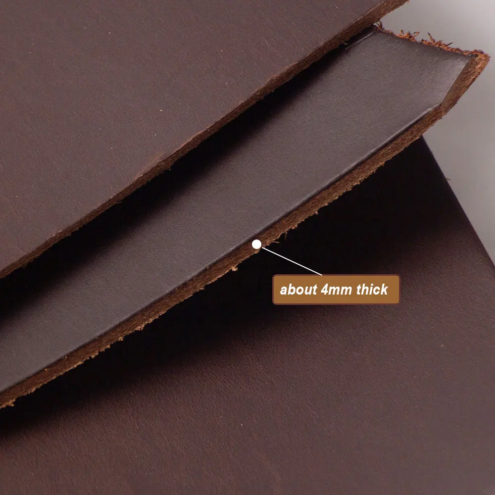 Толстая кожа ручной работы сделай сам растительное Дубление с полной зернистой