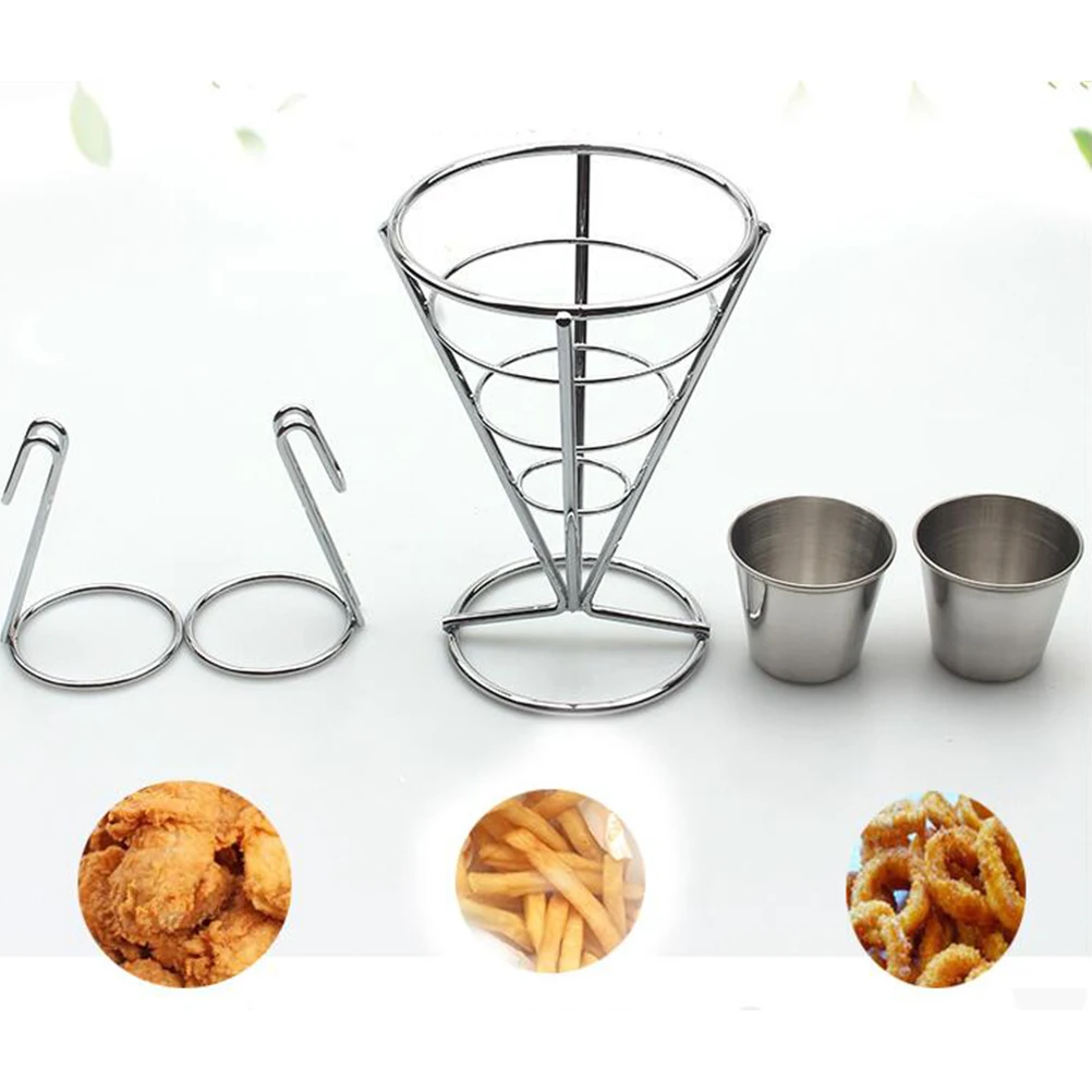 Попкорн насадка для курицы картофель фри СТЕНД РЕСТОРАН десертная корзина соус