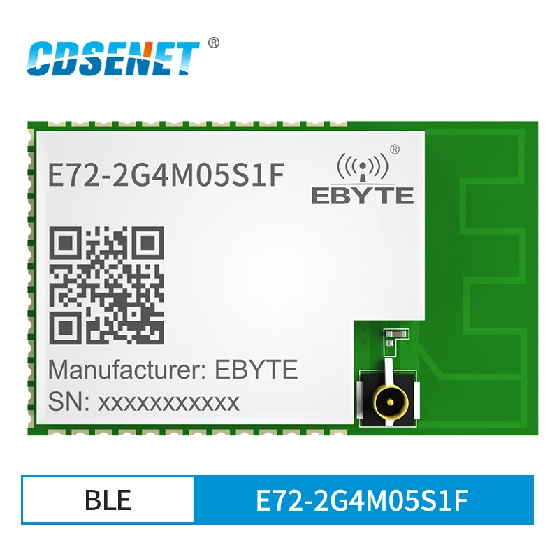 

CC2652 MODULE CC2652RB 2.4GHz ZigBee 3.0 Thread BLE 5dBm CDSENET E72-2G4M05S1F PCB/ IPEX Multiprotocol Bluetooth Module RF