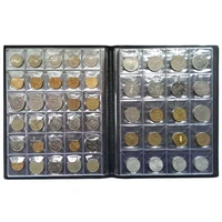 250 pieces coins storage book commemorative coin collection album holders collection volume folder hold multi color empty coin