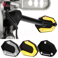 motorcycle f850 gs side stand enlarger kickstand plate pad accessories for bmw f850gs adventure 2019 2020 2021 2022 f 850gs adv