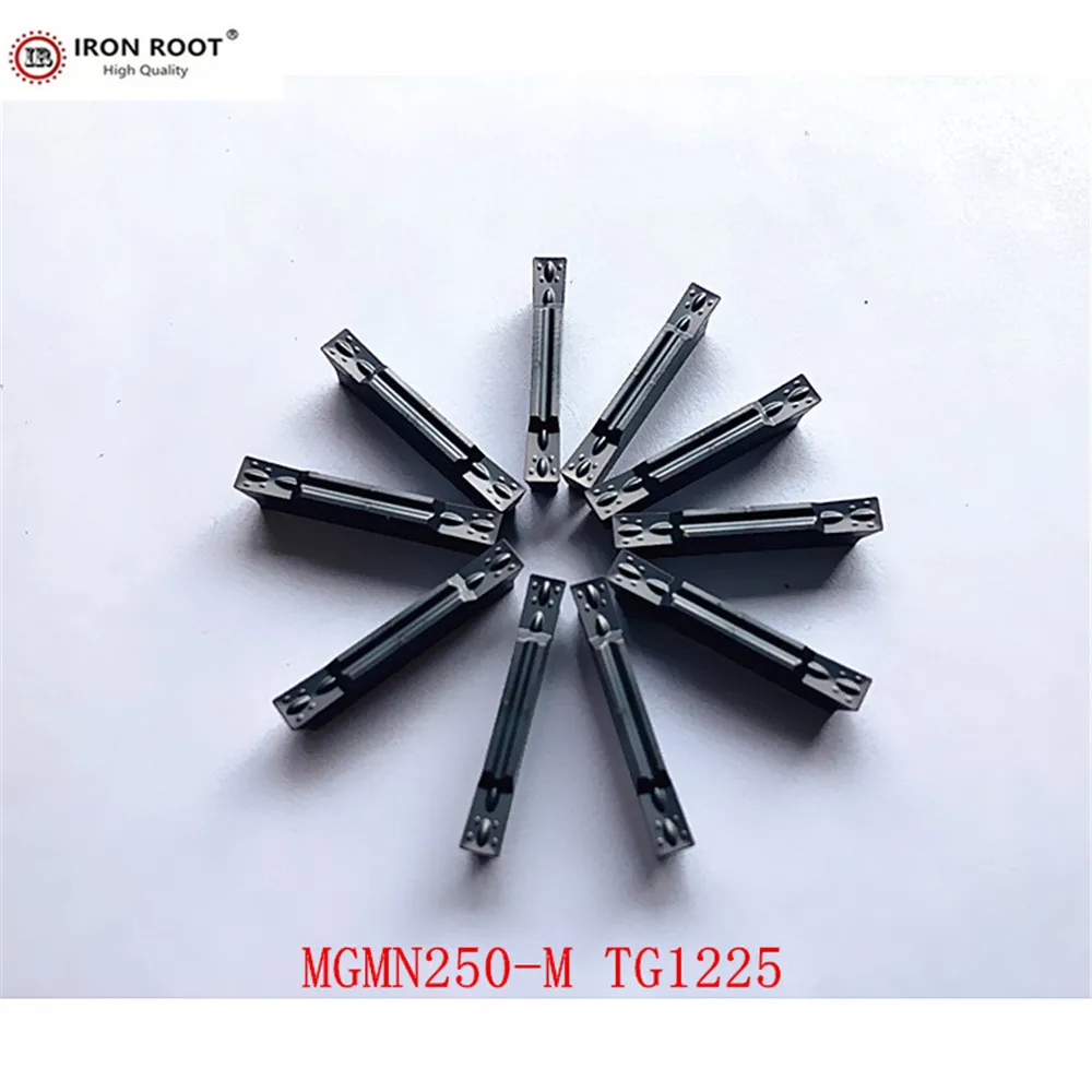 

IRON ROOT MGMN200 MGMN250 MGMN300 MGMN400 MGMN500 MGMN600 -M TG1225 Metal lathe Cutting Tool CNC Grooving Carbide Insert