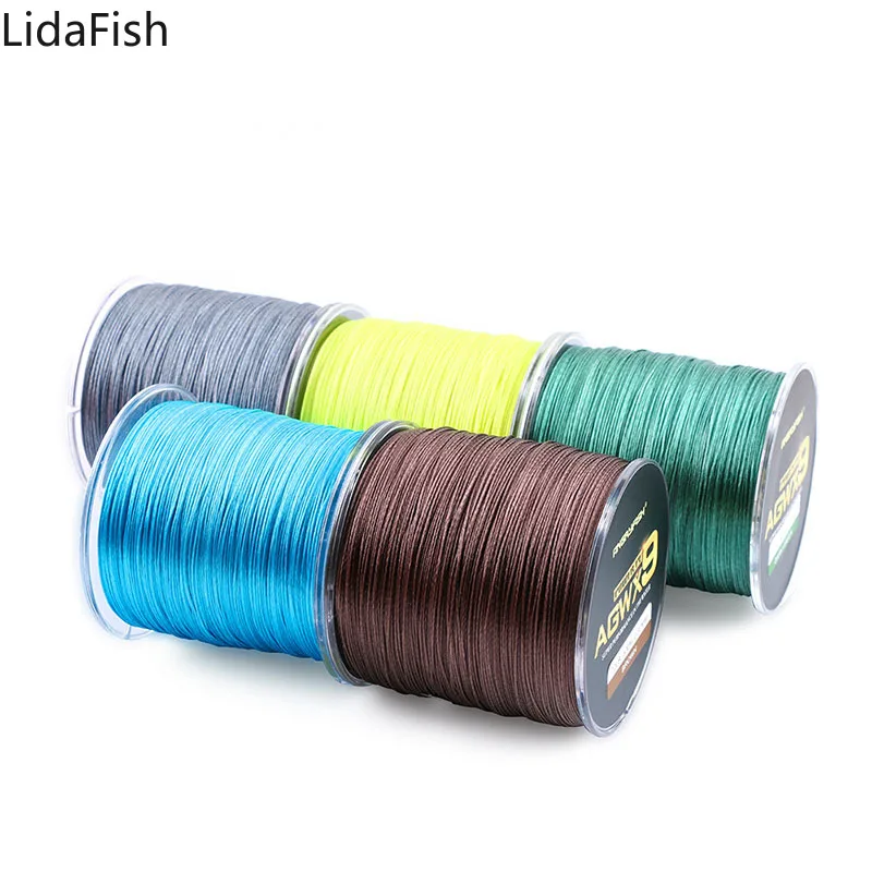 

Super Strong PE Braided Fishing Line 500M 9 Strands Multifilament Carp Fishing Lines 15-100LB