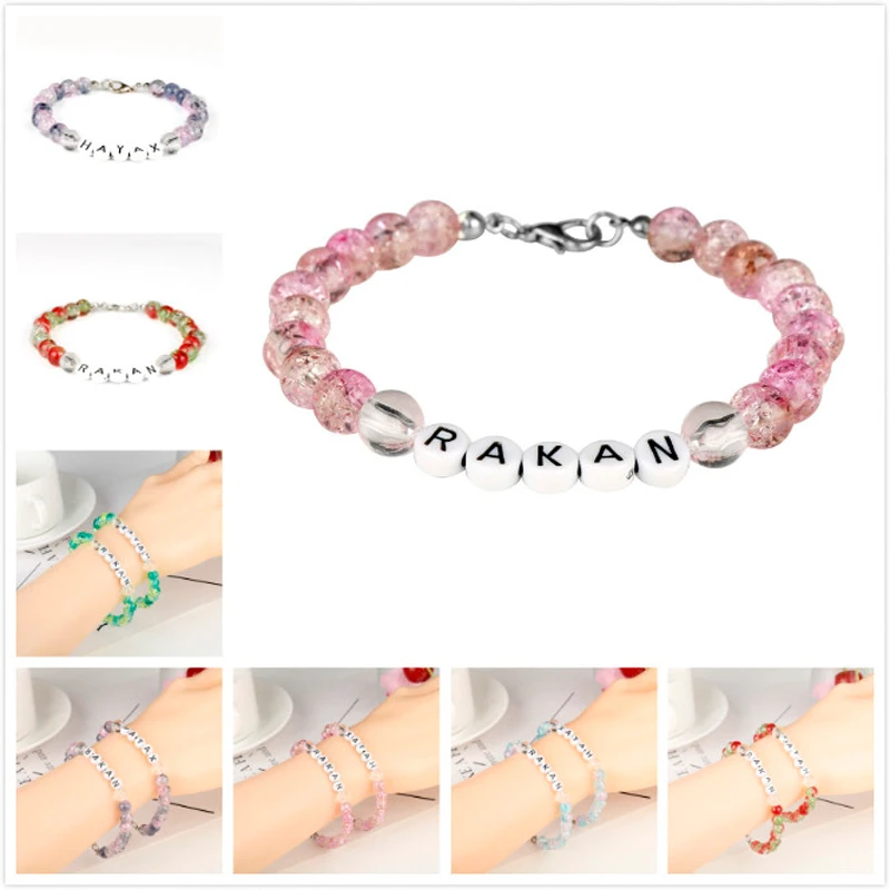 Браслет женский из натурального камня с бусинами 10 типов | Украшения и аксессуары