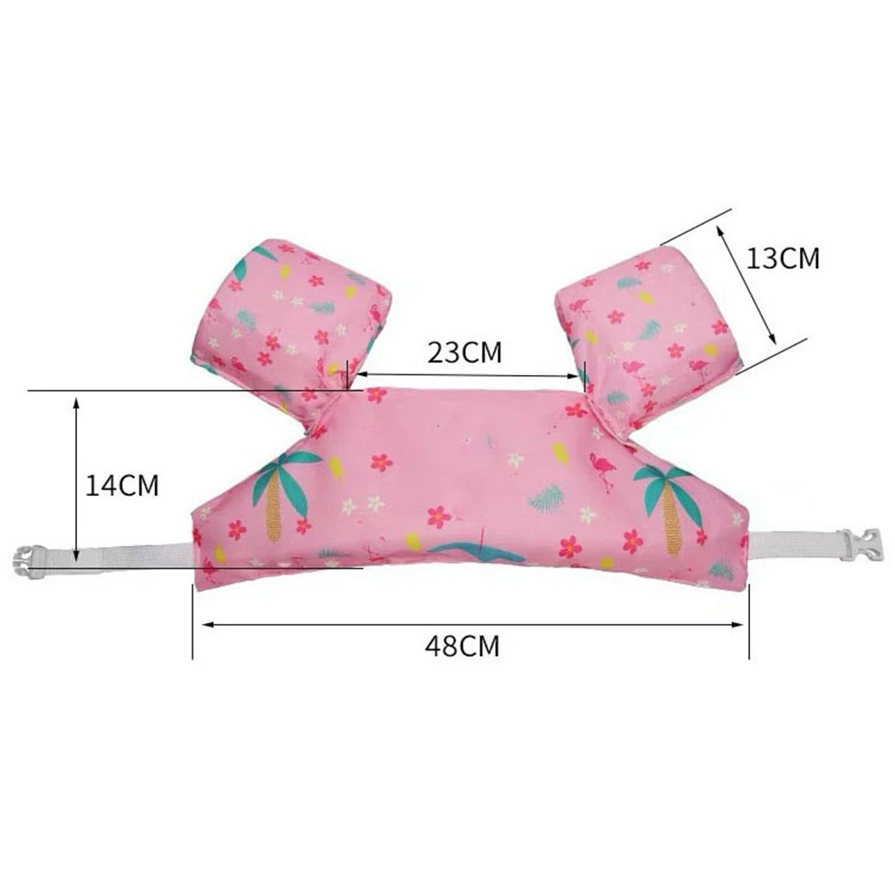 

Baby Swim Toddler Float Swimming Ring Pool Infant Kid Life Jacket Buoyancy Vest Garment Foam Cartoon Baby Arm Rings 2-6Y