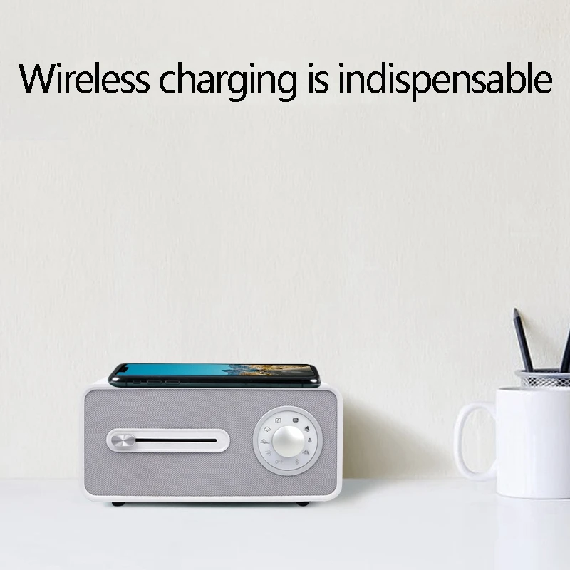 

White Noise Music Sleep Instrument Decompression Sleep Aid Music o Wireless Charging Bluetooth Speaker