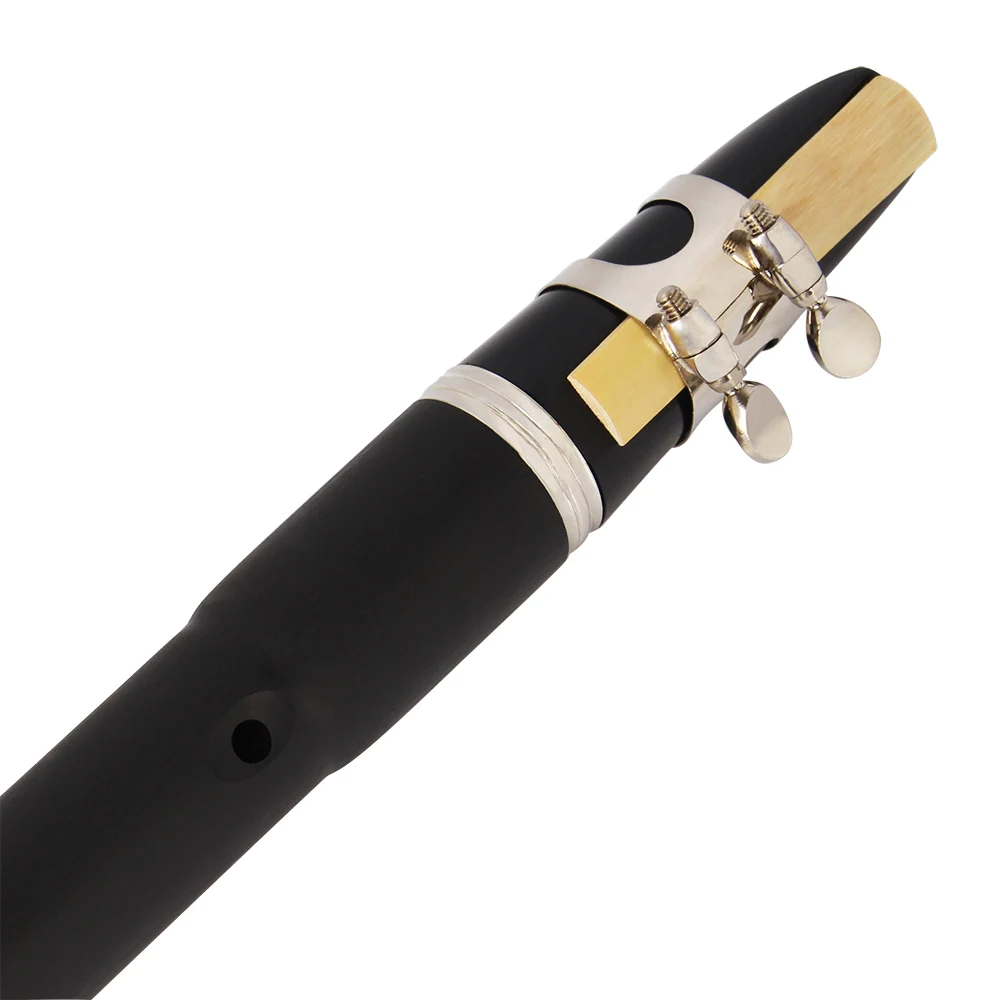 Новый Профессиональный кларнет бакелитовый корпус металлические ключи с