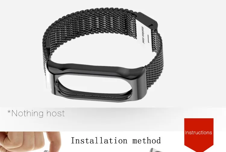 Браслет Mi Band 2 ремешок на запястье металлический ремешок mi Band 2 ремешок для xiaomi Mi Band 2 металлический браслет miband 2 браслет
