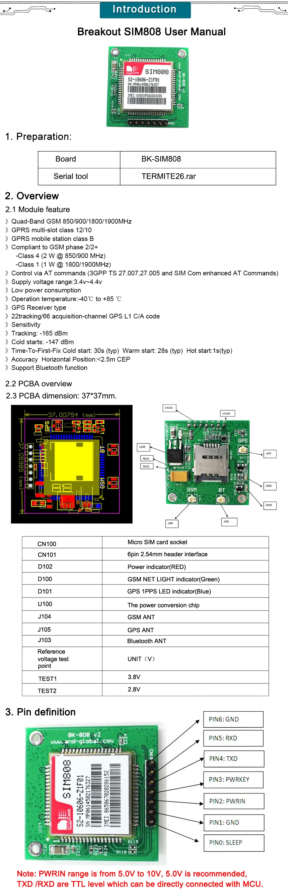 Самый маленький модуль SIM800C GPRS GSM, карта MicroSIM, основная плата, четырехдиапазонный ttl последовательный порт, включает gsm антенну