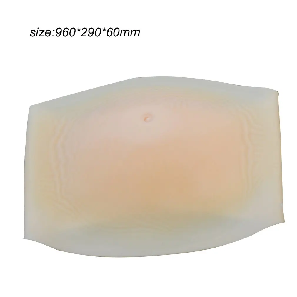 

Pregnant Fake Silicone Artificial Belly for Cross Dressing Actor Model Women Jelly Tummy 1000-1500g/pc