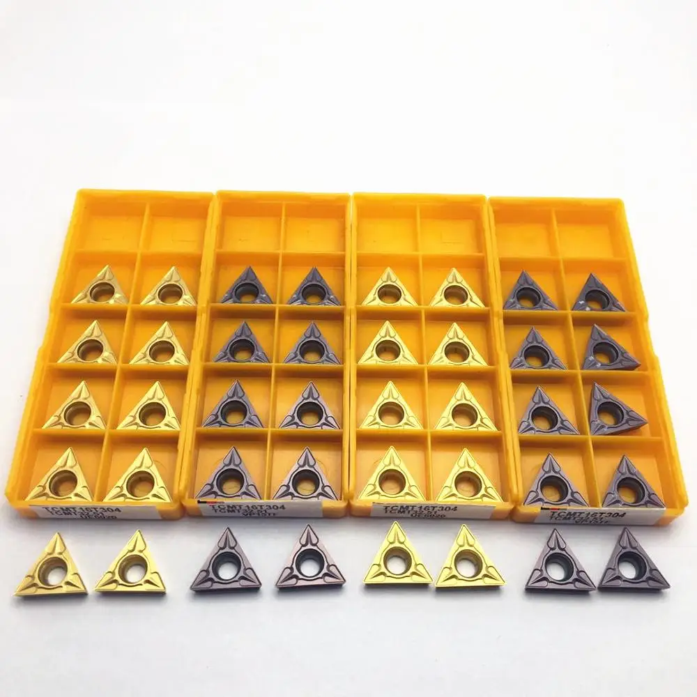 

10PCS TCMT16T304 US735 UE6020 VP15TF Carbide Insert Internal Turning Blade TCMT 16T304 Lathe Tool CNC Cutting Tool